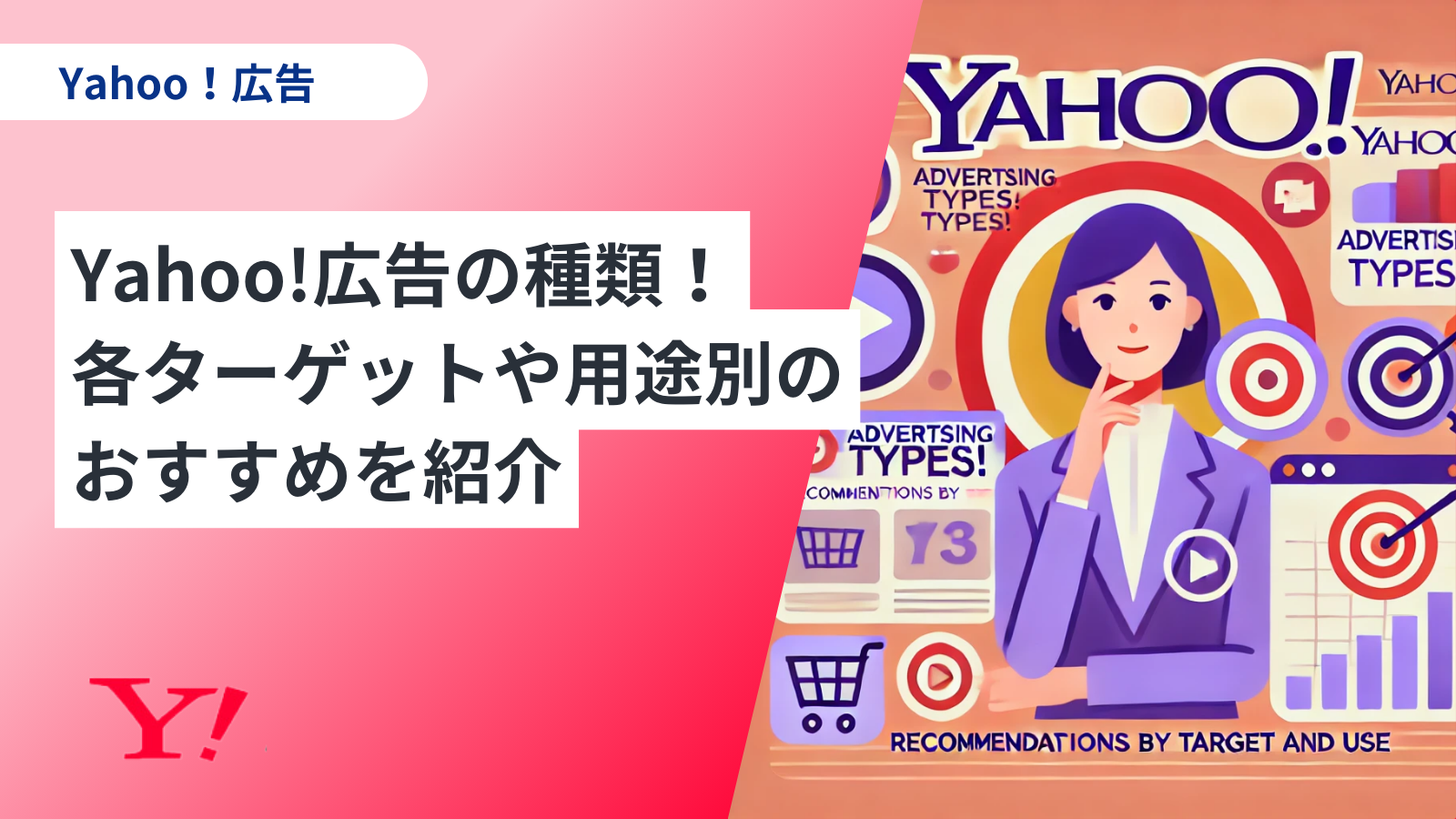 Yahoo!広告の種類！ 各ターゲットや用途別の おすすめを紹介